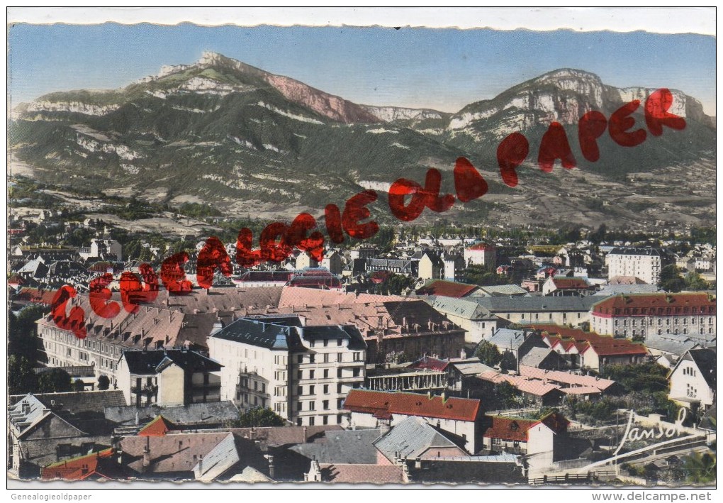 73 - CHAMBERY - VUE GENERALE  LE NIVOLET ET LE PENNAY - 1959 - Chambery