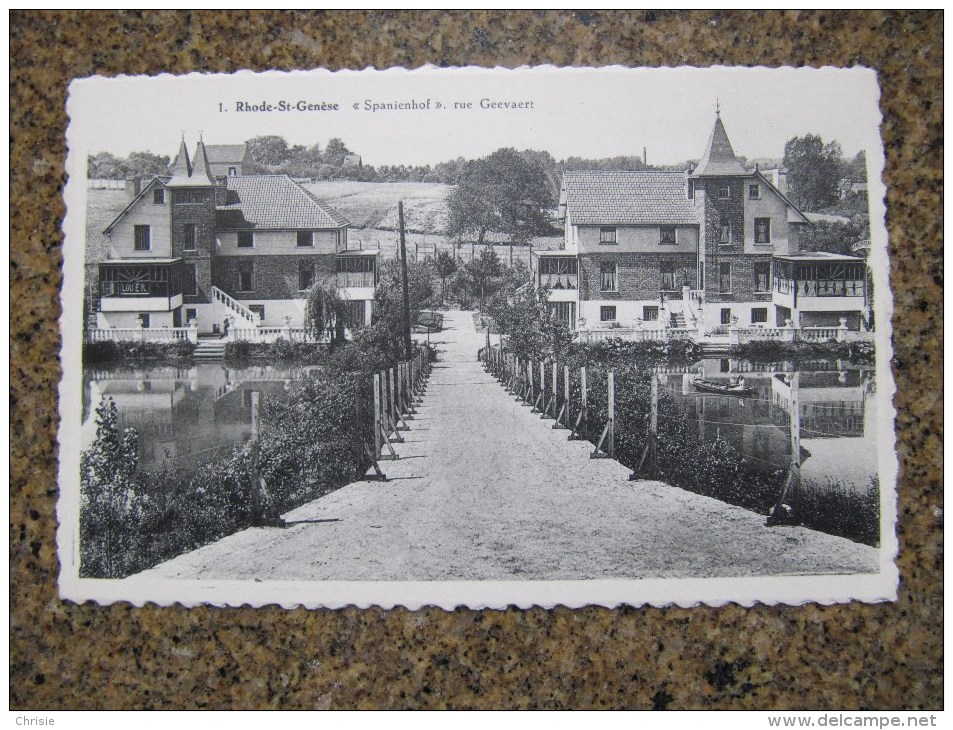 ST GENESIUS RODE Spanienhof Gevaert Vijver L052 - Rhode-St-Genèse - St-Genesius-Rode