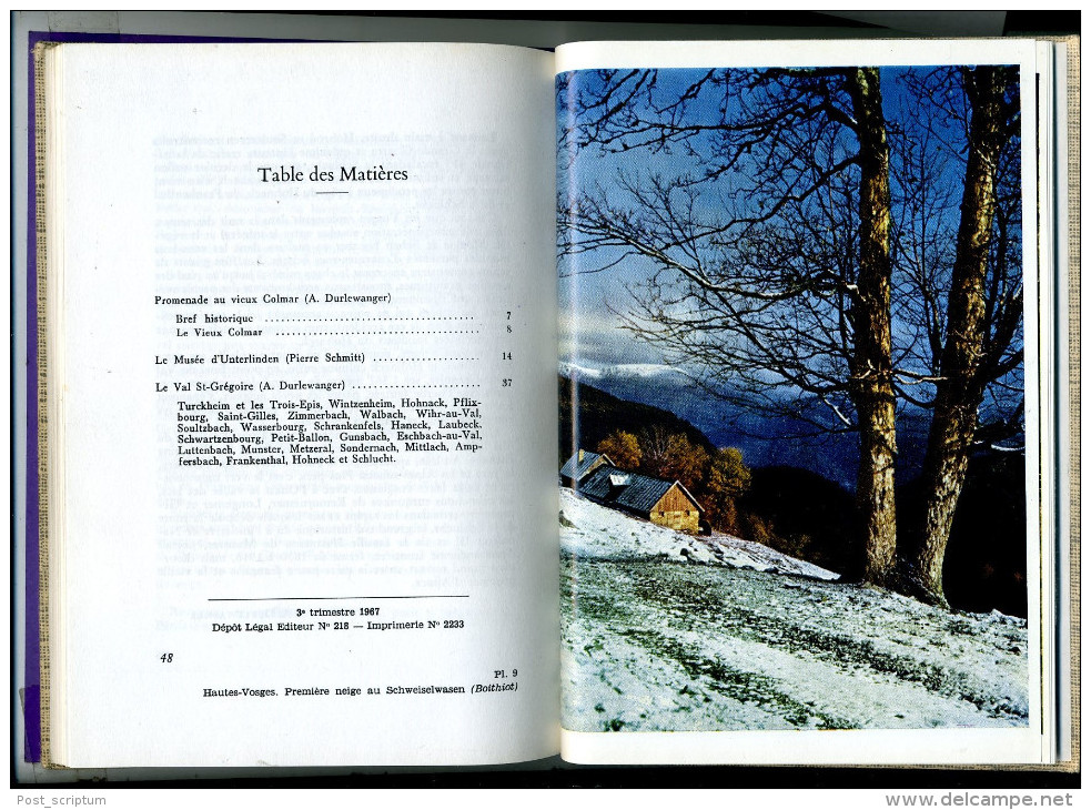 Livre - Colmar Et Le Val Saint Grégoire Par Armand Durlenwanger - Alsace