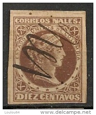 Timbres - Amérique - Colombie - 1865-1881 - 10 Centavos - - Kolumbien