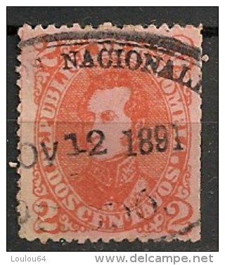 Timbres - Amérique - Colombie - 1881-1891 - 2 Centavos - - Kolumbien