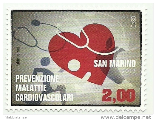2013 - 2396 Malattie Cardiovascolari   +++++++ - Unused Stamps