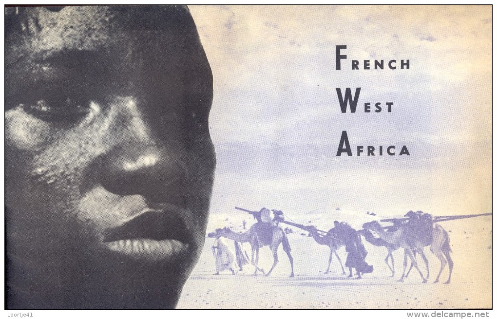 Brochure Guide Gids Toerisme Tourisme - French West Africa - 1958 - Afrique