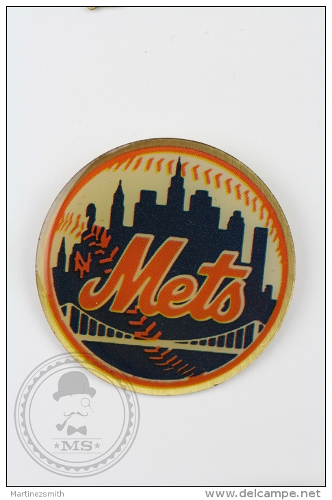 Mets Basseball Team - Pin Badge #PLS - Baseball
