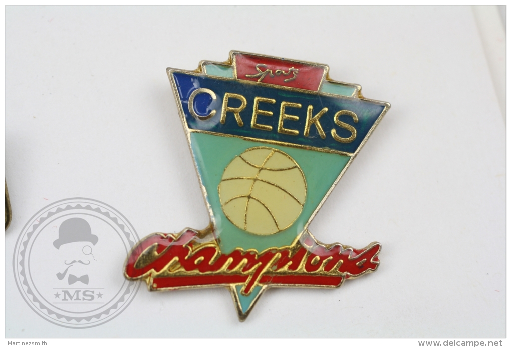 Creeks Champions - Pin Badge #PLS - Baloncesto