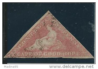 CAP DE BONNE ESPERANCE : Obl. N°3, C.: 275, B - Cape Of Good Hope (1853-1904)