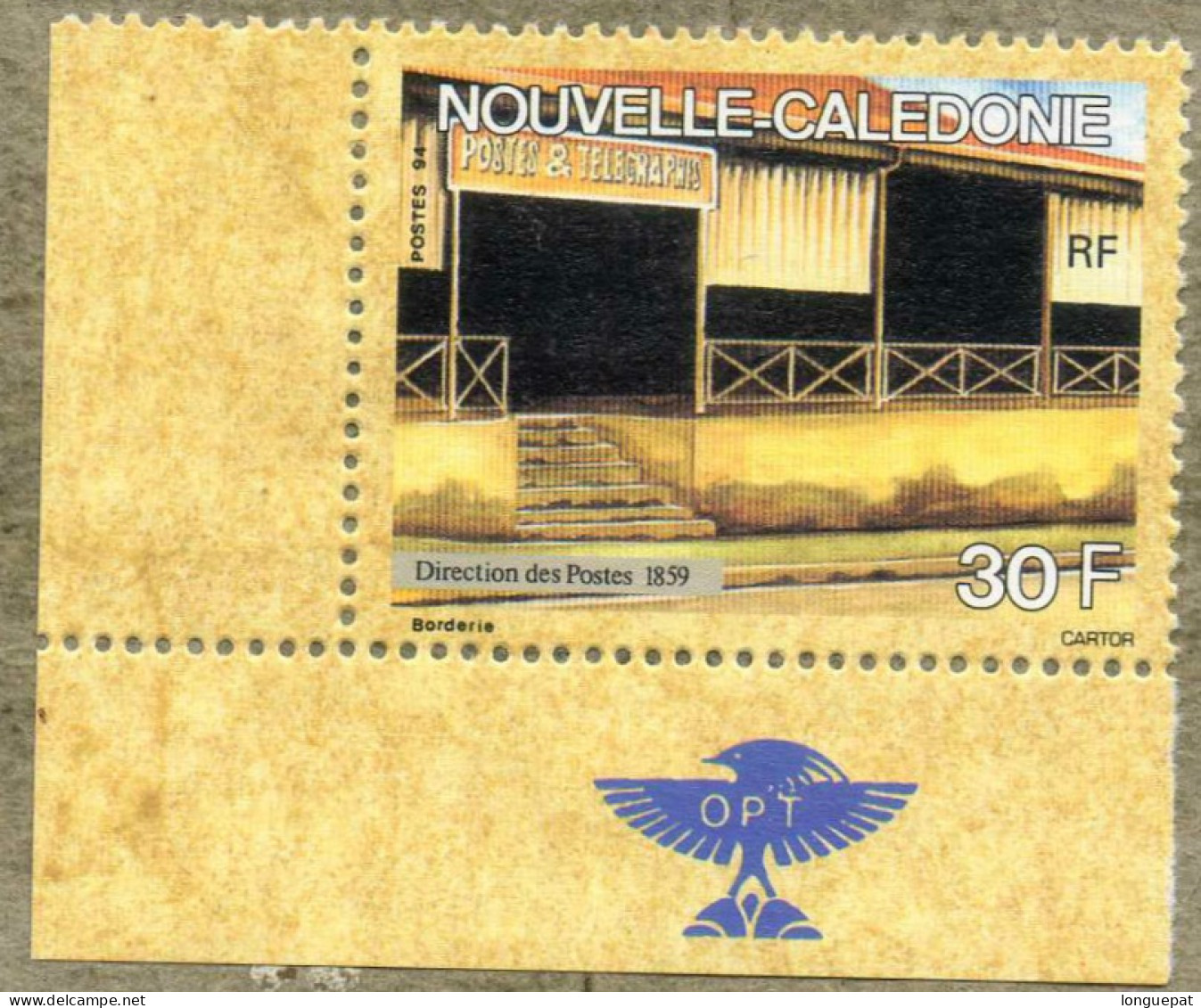 Nelle-CALEDONIE : Evolution Des Locaux De La Direction Des Postes : Direction Des Postes En 1859 - - Unused Stamps