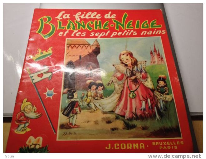 CB3 LC92 La Fille De Blanche Neige Et Les Sept Petits Nains J Corna No Disney - Cuentos