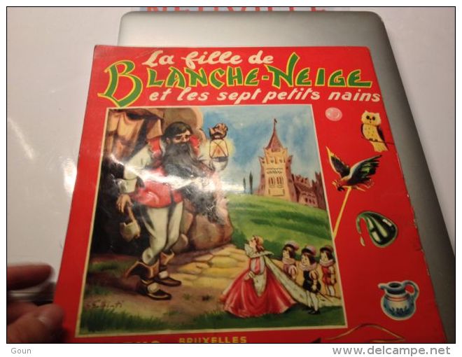 CB3 LC92 La Fille De Blanche Neige Et Les Sept Petits Nains J Corna No Disney - Cuentos