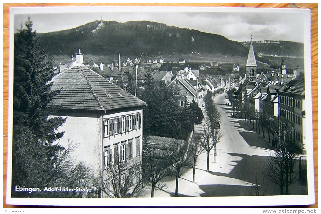 Cpsm ALBSTADT - EBINGEN Adolf Hitler Strasse - Albstadt