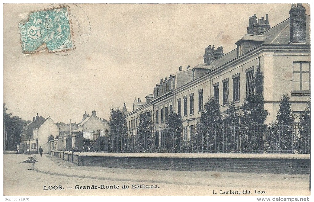 NORD PAS DE CALAIS - 59 - NORD- LOOS - Grande Route De Béthune - Loos Les Lille