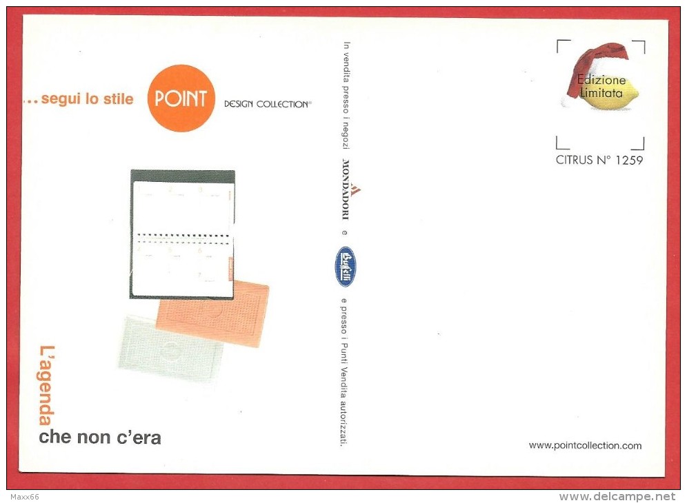 CITRUS PROMOTION CARTOLINA - N° 1259 - POINT - Design Collection - 10 X 15 - Advertising