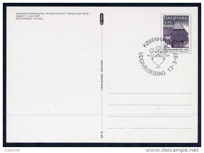 DENMARK 1997 Centenary Of Open-air Museum Postal Stationery Card, Cancelled.  Nr. CP19 - Postwaardestukken