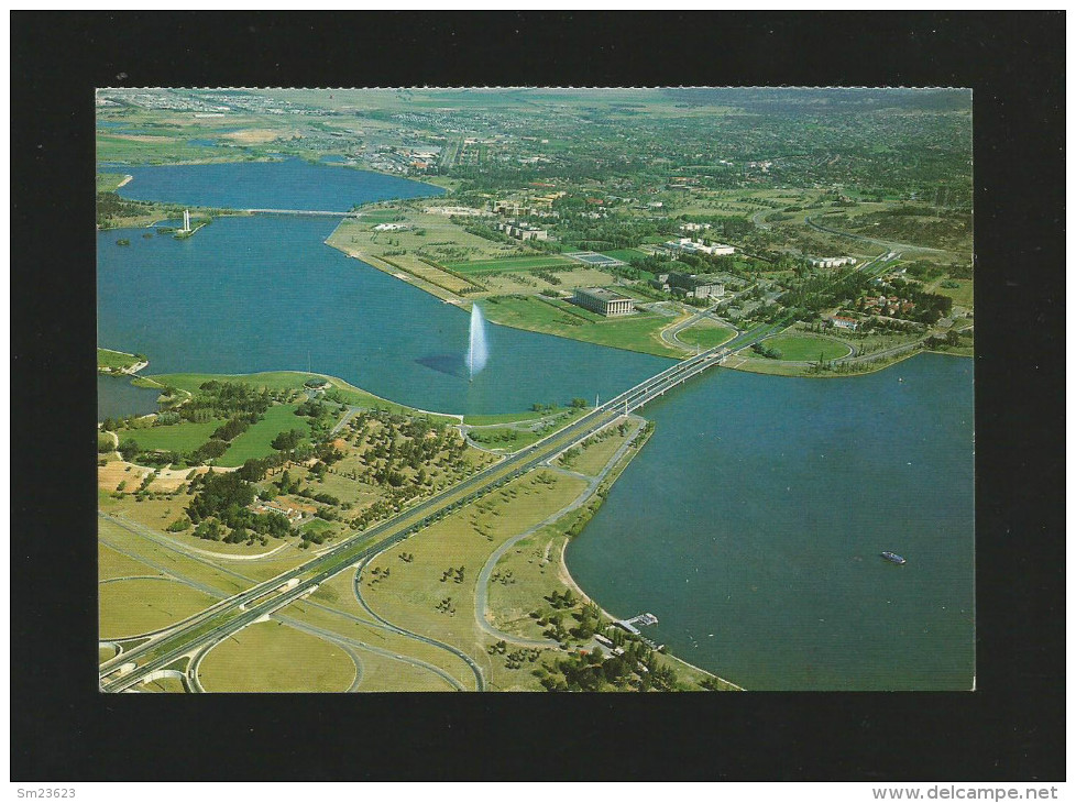 Australien  (A19)  Lake Burley Griffin And Commonwealth Avenue - Neu / Ungelaufen - - Canberra (ACT)