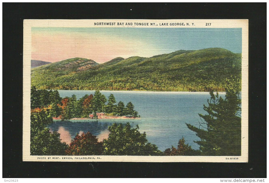 Amerika / Lake George  (A29) , Northwest Bay And Tongue MT - Siehe 2 Scan - - Lake George