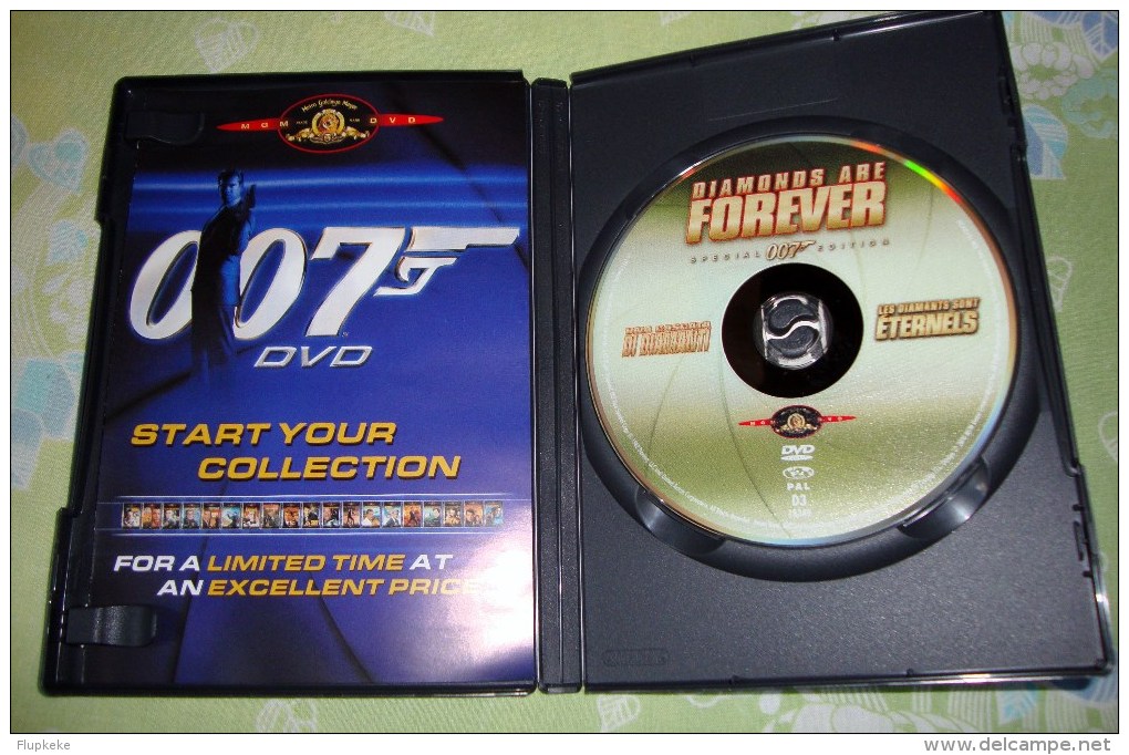 Dvd Zone 2 James Bond Les Diamant Sont Éternels Diamonds Are Forever Vostfr + Vfr - Fantascienza E Fanstasy