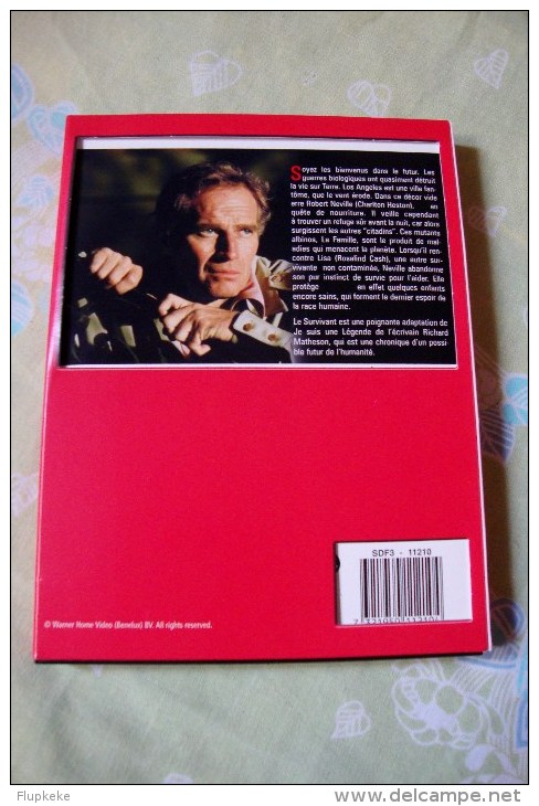 Dvd Zone 2 Charlton Heston Le Survivant Omega Man 1971 Vostfr + Vfr - Sciences-Fictions Et Fantaisie