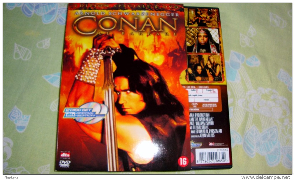 Dvd Zone 2 Conan Le Barbare Édition Spéciale 2 Dvd John Milius 1981 Vostfr + Vfr - Fantascienza E Fanstasy
