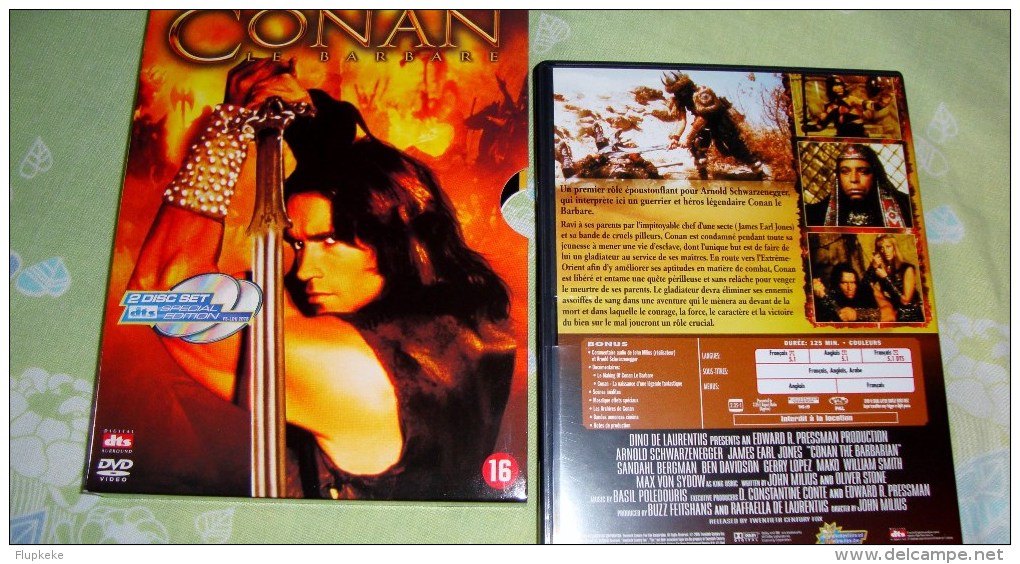 Dvd Zone 2 Conan Le Barbare Édition Spéciale 2 Dvd John Milius 1981 Vostfr + Vfr - Sciences-Fictions Et Fantaisie