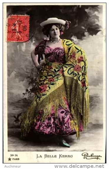 Artiste Femme 1900 Reutlinger - Le Belle Kerro (54) Costume - Artistes