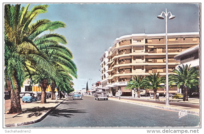 Pf. MEKNES. La Rue Mezergues. 750 - Meknès