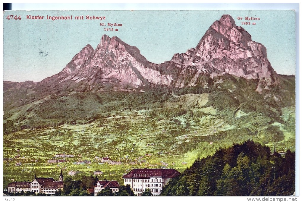 SUISSE - Kloster Ingenbohl Mit  SCHWYZ - Ingenbohl