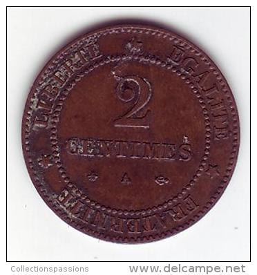 Cérès. 2 Centimes 1878 A . - 2 Centimes