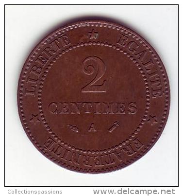 Cérès. 2 Centimes 1888 A . - 2 Centimes