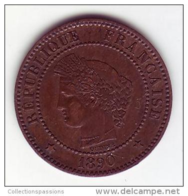 Cérès. 2 Centimes 1890 A . - 2 Centimes