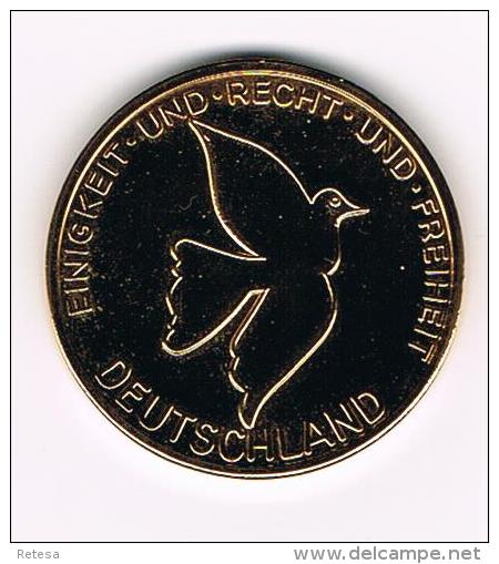 ¨ 200 JAAR BRANDENBURGER TOR  1791 - 1991 SYMBOL DER DEUTSCHEN EINHEIT - Souvenirmunten (elongated Coins)
