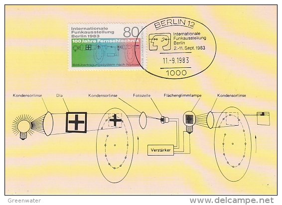 Berlin 1983 Funkausstellung Berlin 1v Maximum Card (17515) - Maximum Kaarten