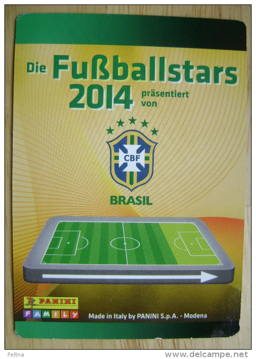 2014 PANINI CARD (NOT STICKER) FIFA SOCCER WORLD CUP FALCAO COLOMBIA - Other & Unclassified