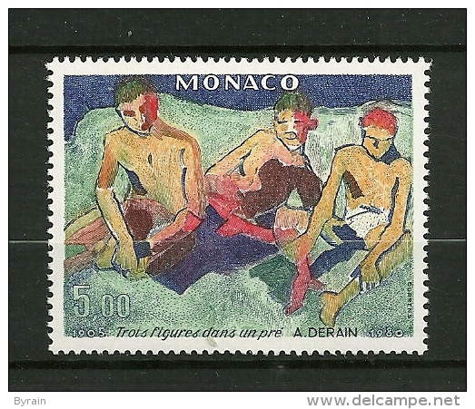 MONACO  1980    N° 1244    Fauvisme  "3 Figures Dans Un Pré"         NEUF - Ungebraucht