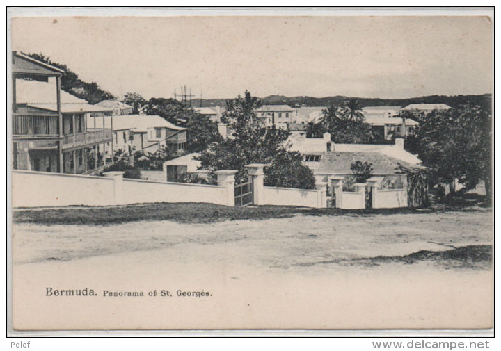 BERMUDA - Panorama Of St Georges (72423) - Bermuda