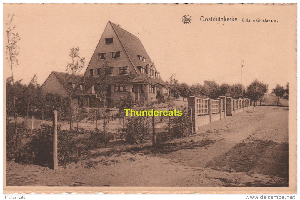 OOSTDUINKERKE  VILLA GHISLANA - Oostduinkerke