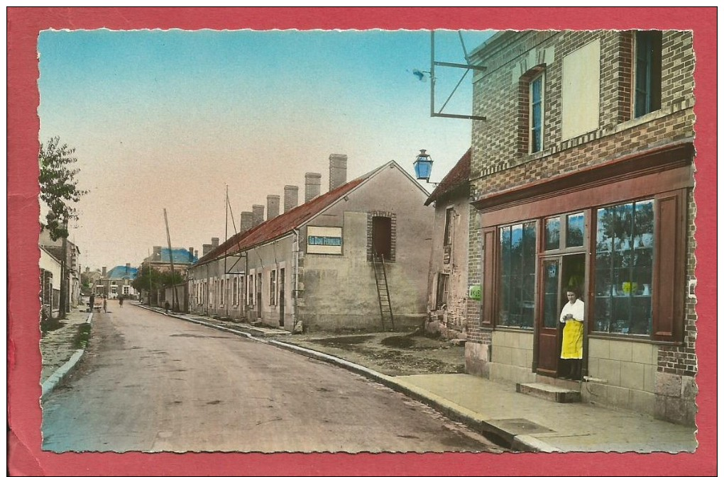 CHAMPCEVRAIS La Rue Principale / 9x14 Cm - Autres & Non Classés