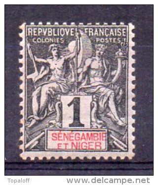 Sénégambie Et Niger N°1 Neuf Charniere - Neufs