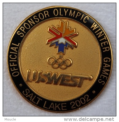 JEUX OLYMPIQUES DE SALT LAKE CITY  2002 - US WEST OFFICIAL SPONSOR OLYMPIC WINTER GAMES    -                (11) - Giochi Olimpici
