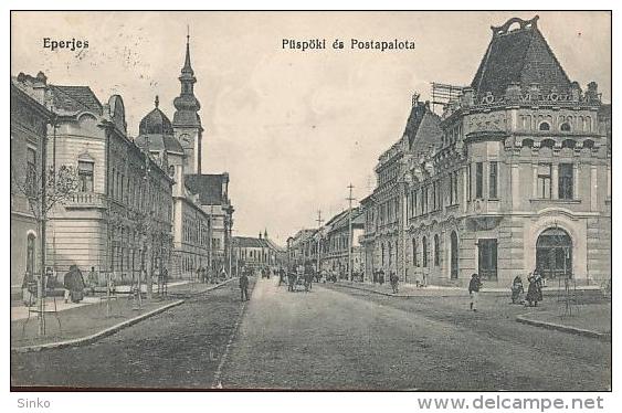 Eperjes/Presov - Bishop's Palace And Post Palace:) - Eslovaquia