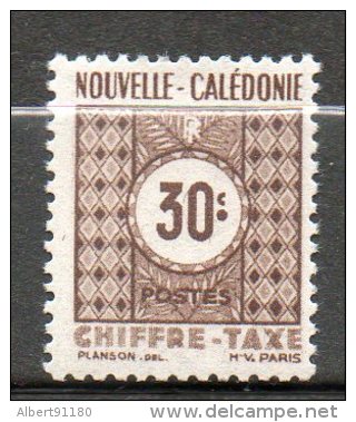 N CALEDONIE Taxe  10c Violet 1948 N°39 - Segnatasse