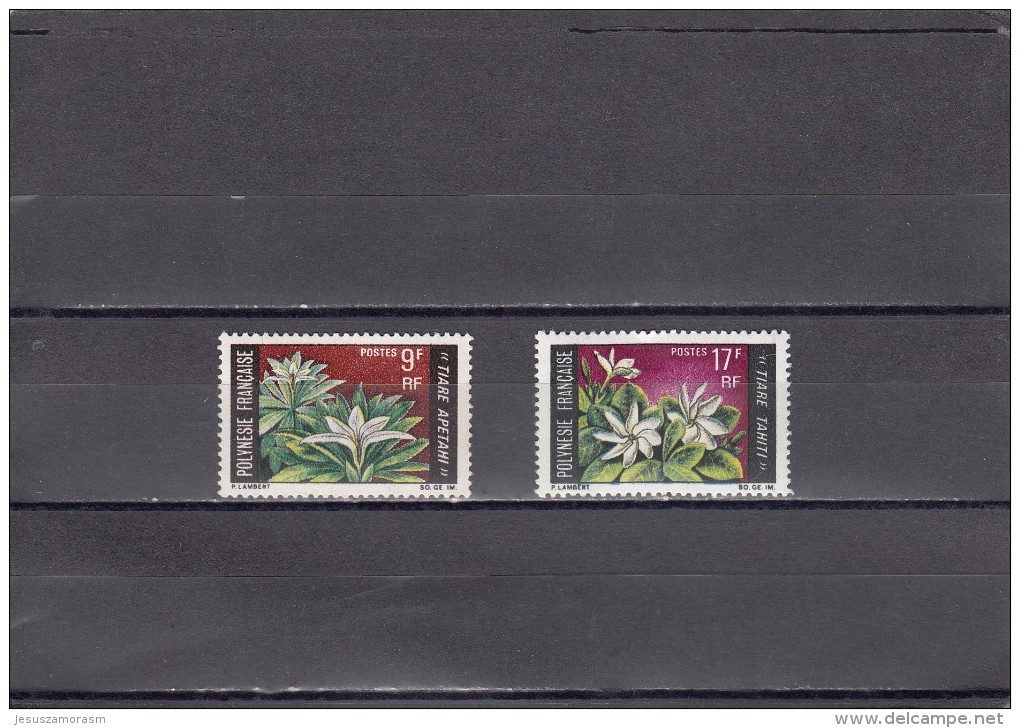 Polinesia Nº 64 Al 65 - Unused Stamps