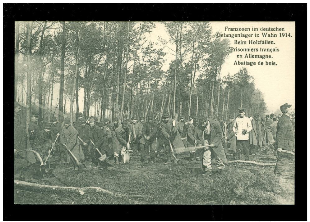 Guerre Oorlog 1914 - 1918 Prisonniers Prisonnier Krijgsgevangene Soldats Soldat Soldaten Soldaat Gefangenlager Wahn - Guerre 1914-18