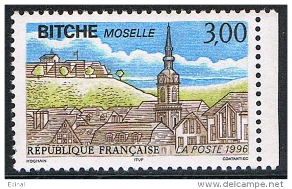 FRANCE : N° 3018 ** (Bitche -Moselle-) - PRIX FIXE : 1/3 De La Cote - - Unused Stamps