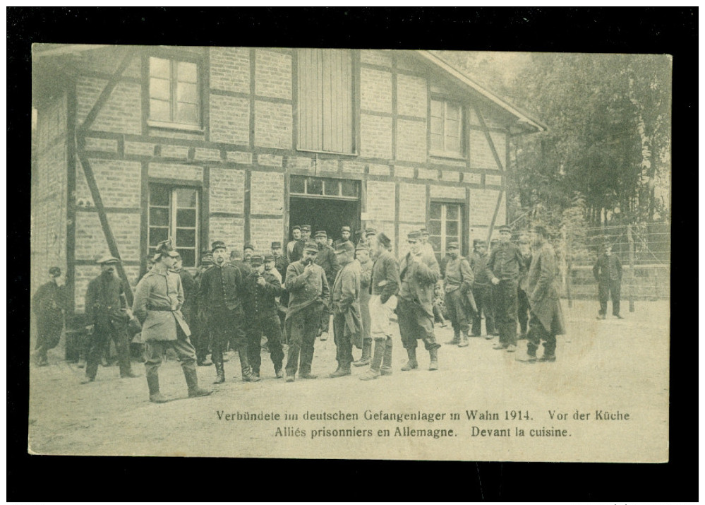 Guerre Oorlog 1914 - 1918 Prisonniers Prisonnier Krijgsgevangene Soldats Soldat Soldaten Soldaat Gefangenlager Wahn - Guerre 1914-18