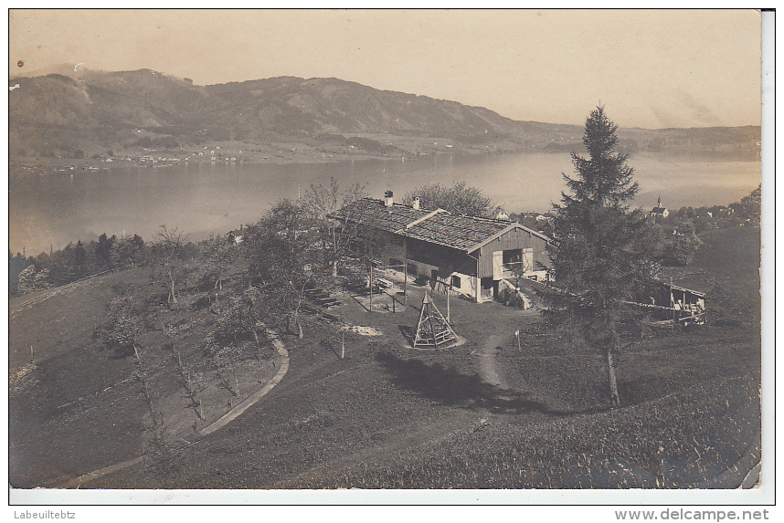 CARTE PHOTO - Superbe Paysage De Campagne - Reitmayer HOF Photgraph  TEGERNSEE - Miesbach