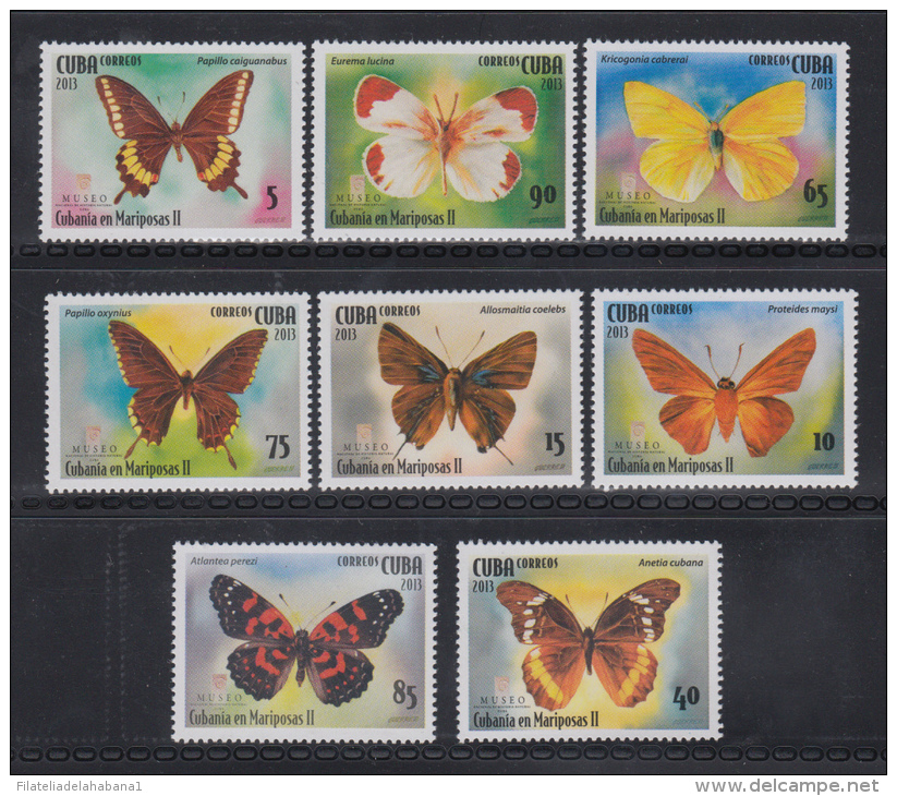 2013.66 CUBA MNH MARIPOSAS BUTTERFLIES - Unused Stamps
