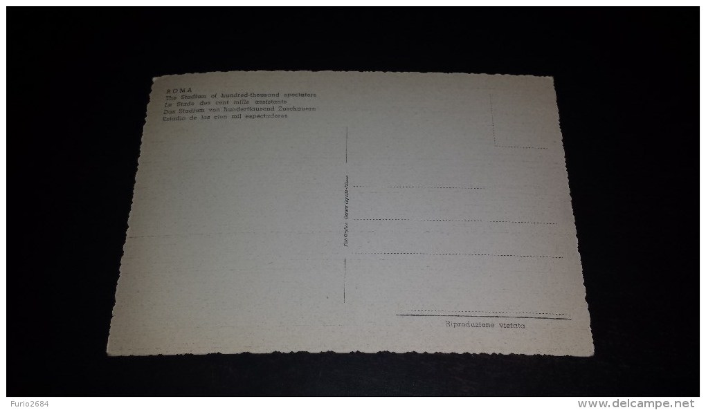 C-15141 CARTOLINA ROMA - STADIO DEI CENTOMILA - STADIO DEL CALCIO - Stades & Structures Sportives