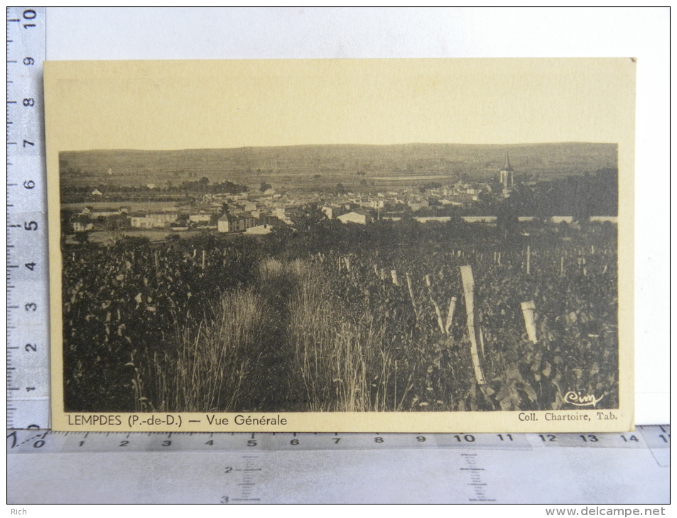 CPA (63) Puy De Dôme - LEMPDES - Vue Générale - Lempdes