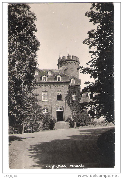 Deutschland - Burg Hotel Herstelle - Old Card - Beverungen