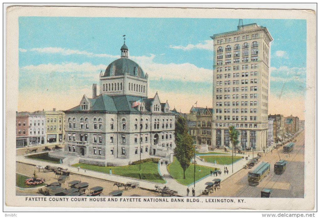 FAYETTE COUNTRY COURT HOUSE AND FAYETTE NATIONAL BANK BLDG, LEXINGTON, KY - Lexington – Fayette